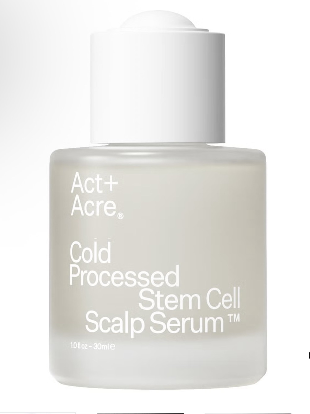 NEW- Act + Acre Cold Pressed Stem Cell Scalp Serum